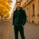 dres welurowy męski